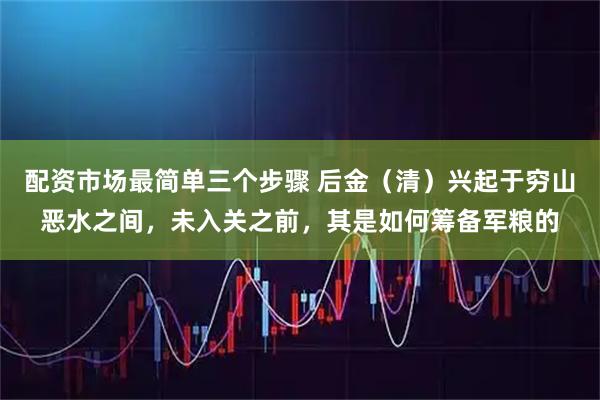 配资市场最简单三个步骤 后金（清）兴起于穷山恶水之间，未入关之前，其是如何筹备军粮的